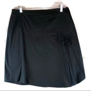 Women’s Bentley A. Black Mini flare a-line skirt size 8